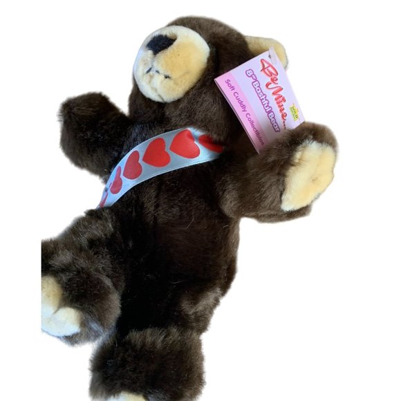 Wild Republic Be Mine 8 in Bashful Bear Brown Soft Cuddly Collection - Picture 2 of 3